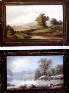 Winter (+ Summer; Pair) by Gunther Hartwick