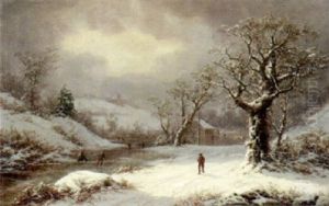 Winter In Orange Valley, New York