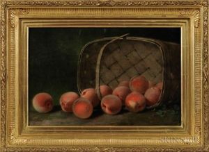 Sill Life With Peaches by George Harvey