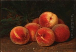 Still Life With Peaches by George Harvey