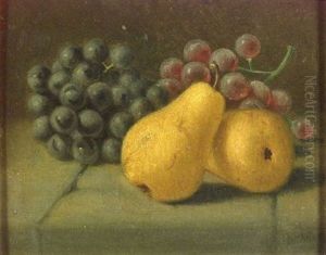 Still Life With Pears And Grapes