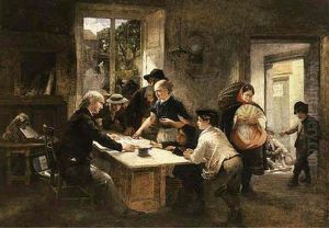 The Penny Bank by George (Sir) Harvey