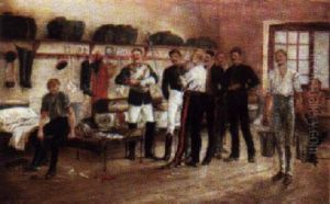 Drinking Scene by George (Sir) Harvey