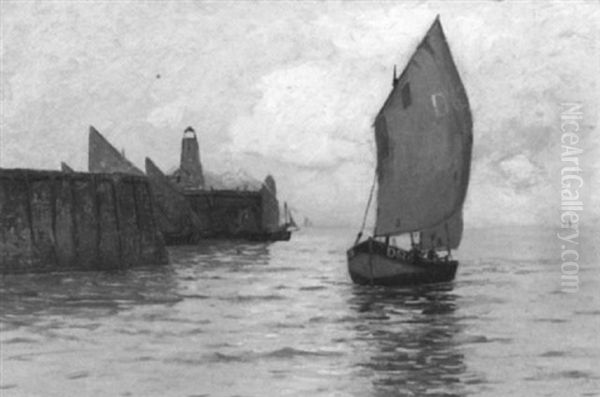 Dieppe Harbor - view 1