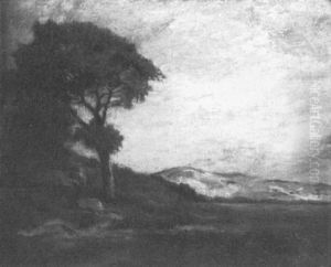 Landscape With A Tree by George Wainwright Harvey