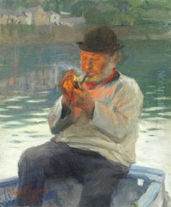 Lighting Up by Harold Harvey