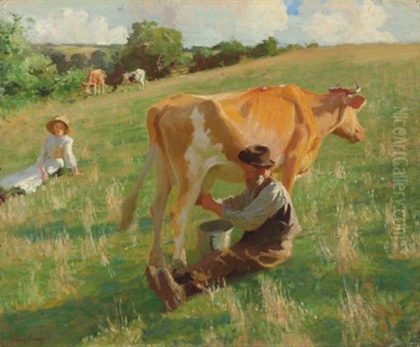 Summer Milking - view 1