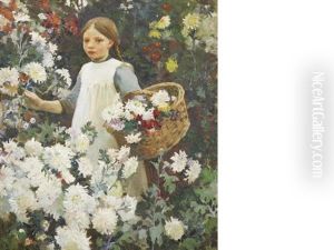 Picking Chrysanthemums