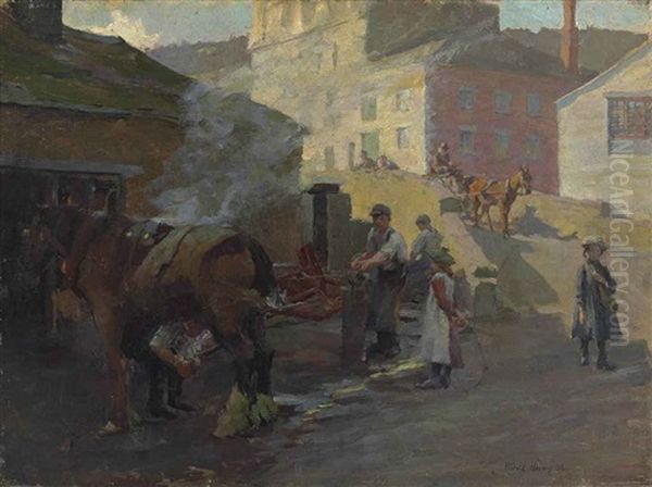 The Blacksmith's Shop By The Old Bridge, Newlyn - view 1