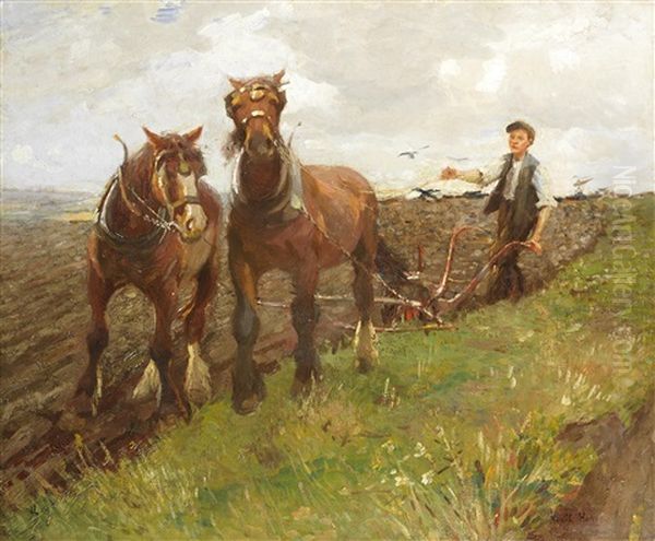 The Young Ploughman - view 1