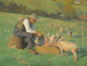 Feeding Time by Harold Harvey