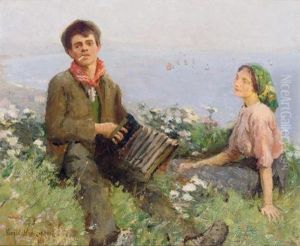 Wayside Minstrels by Harold Harvey