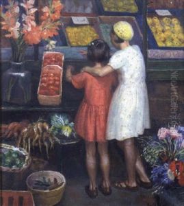 The Shop Window by Harold Harvey