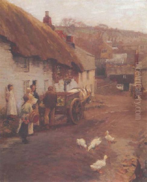 The Village Street, Newlyn - view 1