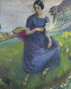 Daffodils by Harold Harvey
