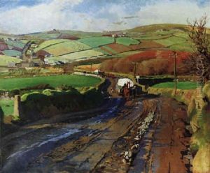 Haulers On A Country Road, Newlyn