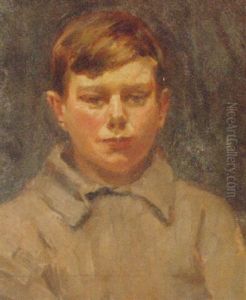 Portrait Of Thomas Harvey by Harold Harvey