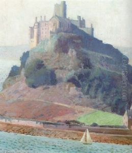 St Michael's Mount by Harold Harvey