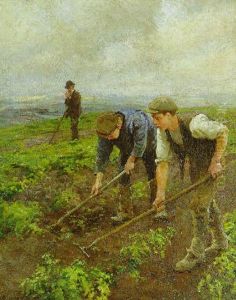 Hoeing Above Mounts Bay