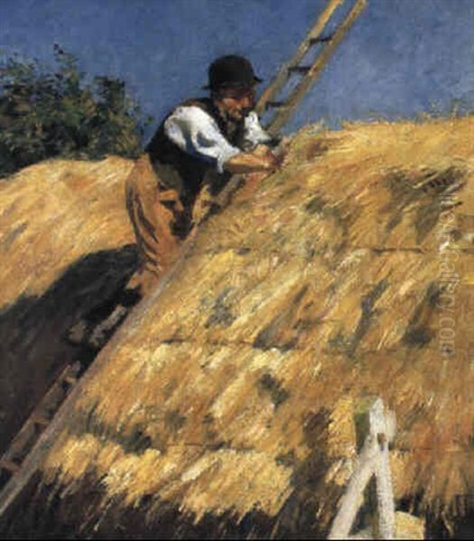 Thatching The Rick - view 1