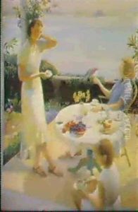 A Summer Morning by Harold Harvey