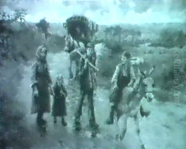A Gypsy Family - view 1