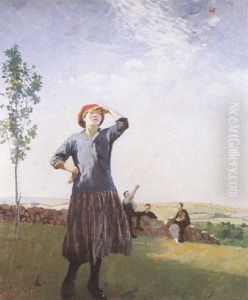 The Kite Flyer by Harold Harvey
