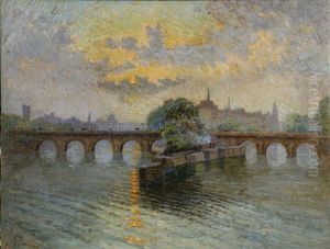 Pont Neuf Viewed From The Louvre