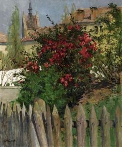 Bluhender Baum. by Wilhelm Balmer