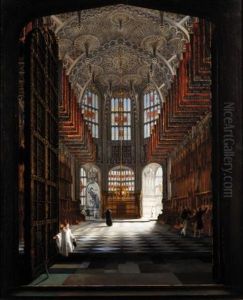 Interior Of The Chapel Of Henry Vii, Westminster Abbey by John James Harwood