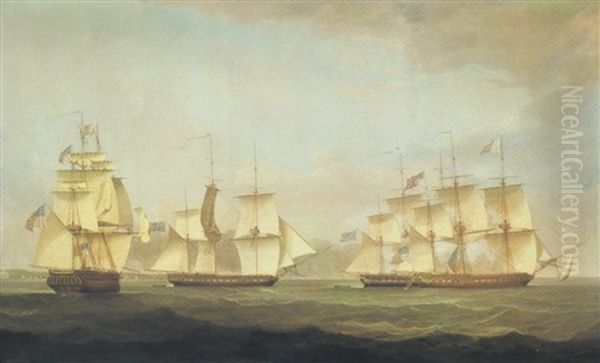 The Shannon And Chesapeake - view 1