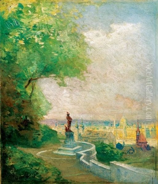 Budapest A Varbol - view 1