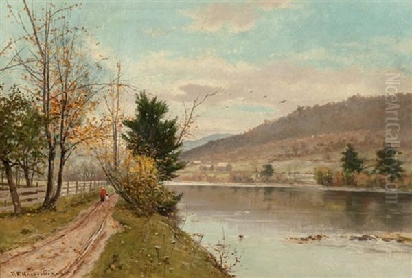 The Road Along The River, 1885 - view 1