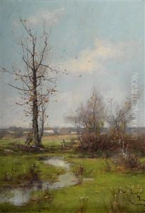 Spring Landscape by Dubois Fenelon Hasbrouck