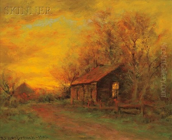 Afterglow Along A Path - view 1