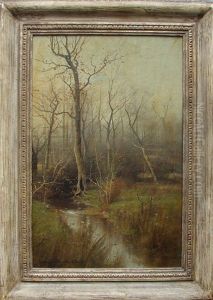 Autumn Landscape by Dubois Fenelon Hasbrouck