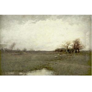 Autumn Landscape by Dubois Fenelon Hasbrouck