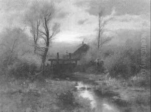 Sunset After Rain by Dubois Fenelon Hasbrouck