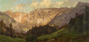 Blick Uber Das Graberfeld Am Hallstatter Salzberg