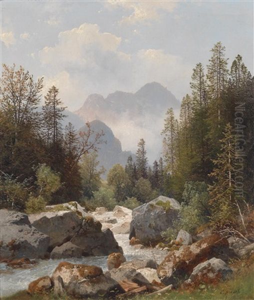 Motiv Von Der Saalach - view 1