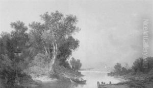 Landschaft Am Niederrhein by Carl Hasch