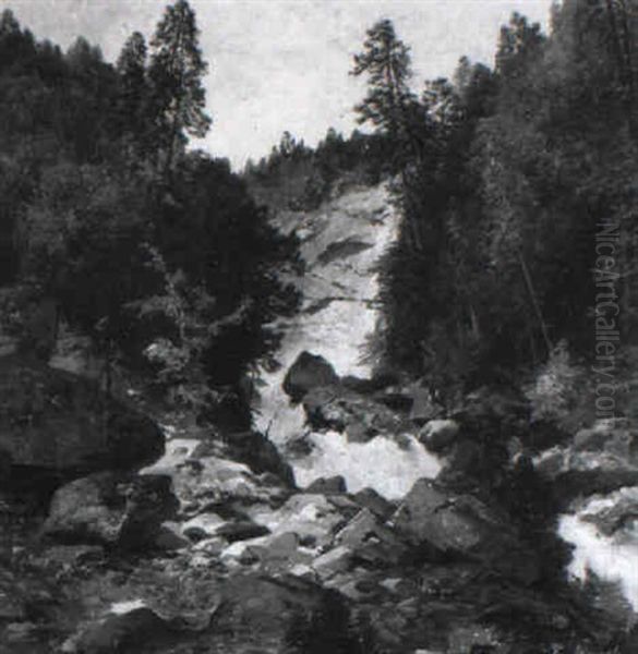 Der Strubbfall Bei Hallstatt - view 1