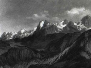 Gebirgskette by Carl Hasch