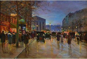 Paris, La Madeleine by Paul Marcel Balmigere