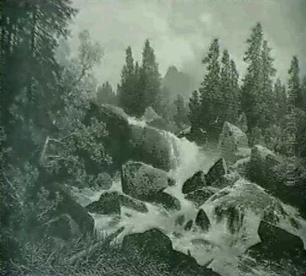 Felsiger Gebirgsbach - view 1