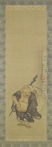 Untitled (hotei, The Corpulent God Of Happiness) by Settan Hasegawa