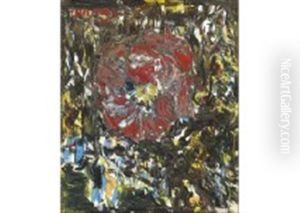 A Red Flower by Toshiyuki Hasegawa