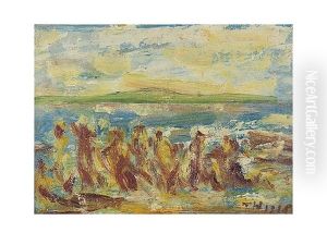 The Seaside Of Bosyu by Toshiyuki Hasegawa