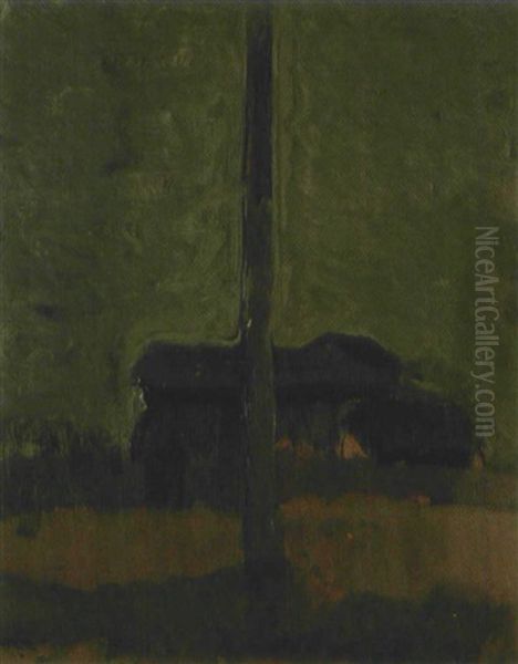 Landscape With A Telegraph Pole - view 1