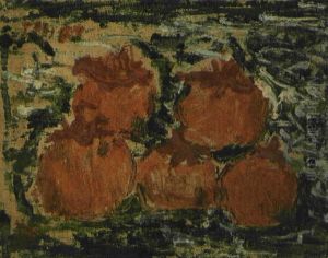 Five Persimmons by Toshiyuki Hasegawa